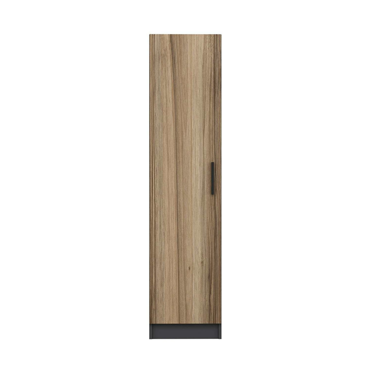 Ντουλάπα 45x190x52 εκ Walnut Anthracite 506MNR3671