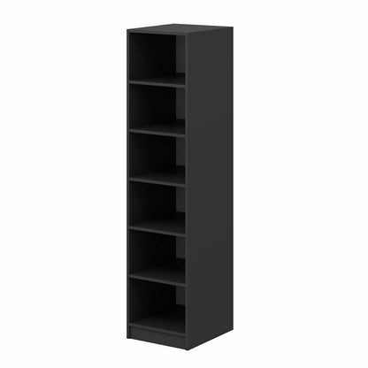 Ντουλάπα 45x190x52 εκ White Anthracite 506MNR3679