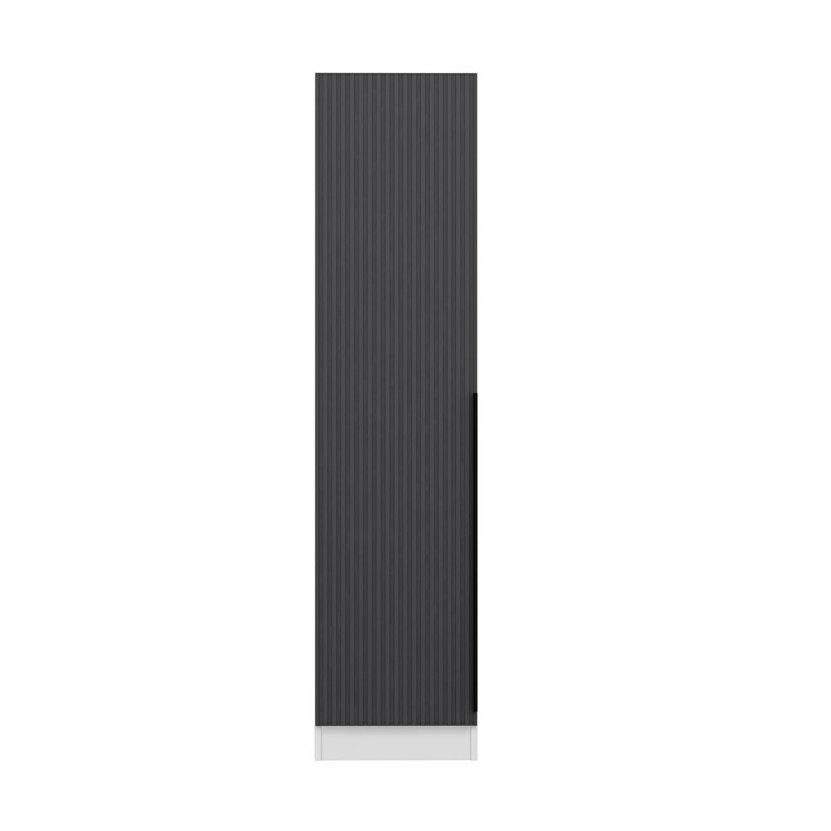 Ντουλάπα 45x190x52 εκ Anthracite White 506MNR3683