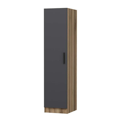 Ντουλάπα 45x190x52 εκ Anthracite Dore 506MNR3701