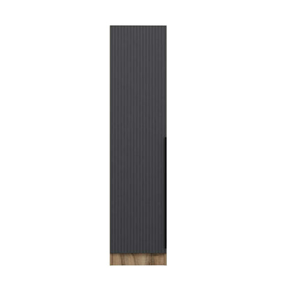 Ντουλάπα 45x210x52 εκ Anthracite Dore 506MNR3704