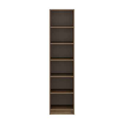 Ντουλάπα 45x190x52 εκ Golden Oak Dark Grey 506MNR3717