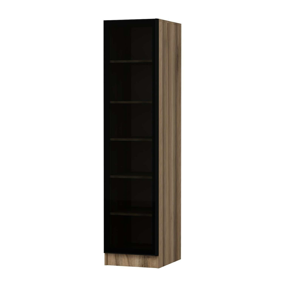 Ντουλάπα 45x210x52 εκ Golden Oak Dark Grey 506MNR3718