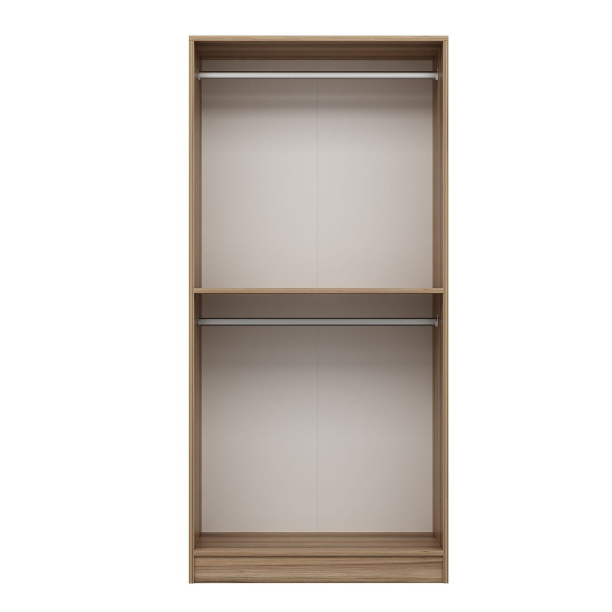Ντουλάπα 90x210x52 εκ Καρυδί 506MNR3748