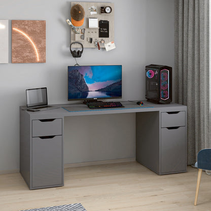 Γραφείο Υπολογιστή και Μελέτης Ανθρακί 180x75x60 εκ 506MNR3867
