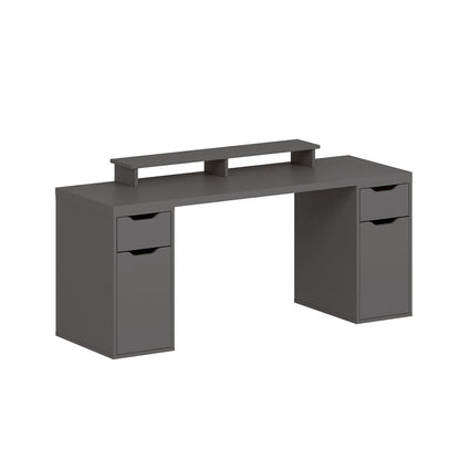 Γραφείο Υπολογιστή και Μελέτης Ανθρακί 180x75x60 εκ 506MNR3867