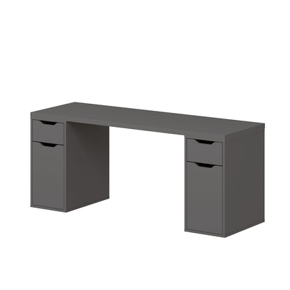 Γραφείο Υπολογιστή και Μελέτης Ανθρακί 180x75x60 εκ 506MNR3867