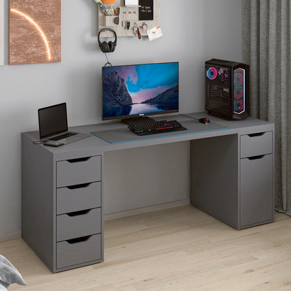 Γραφείο Υπολογιστή και Μελέτης Ανθρακί 180x75x60 εκ 506MNR3869