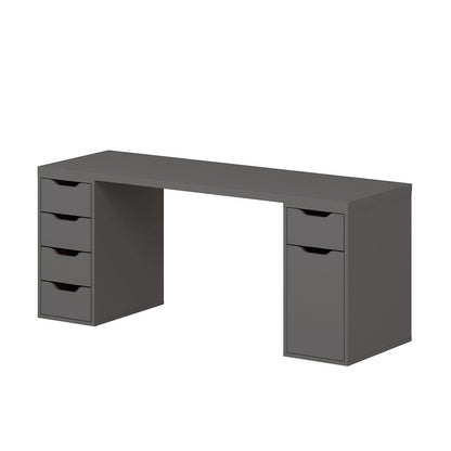 Γραφείο Υπολογιστή και Μελέτης Ανθρακί 180x75x60 εκ 506MNR3869