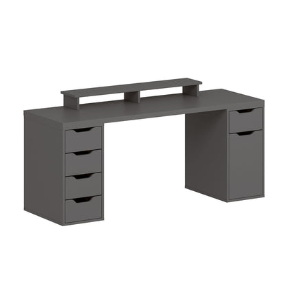 Γραφείο Υπολογιστή και Μελέτης Ανθρακί 180x75x60 εκ 506MNR3869