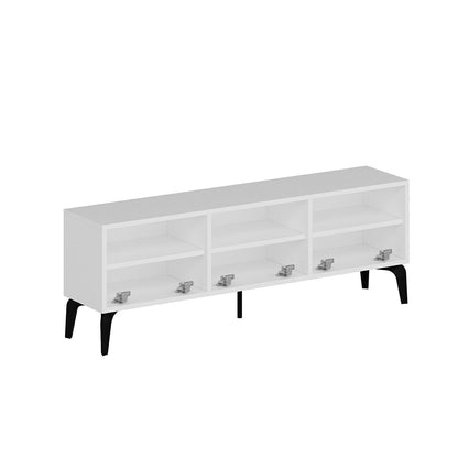 Σύνθεση Τηλεόρασης 140 × 49 × 30 Λευκό 506MNR4503
