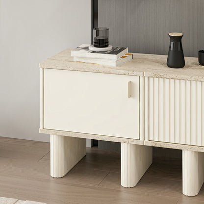 Σύνθεση Τηλεόρασης 50 × 52 × 36 Φεγγαρόπετρα / Τραβερτίνη 506MNR4516