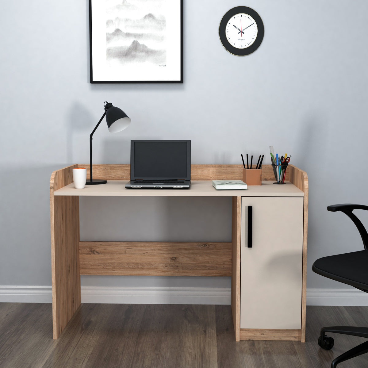 Γραφείο Υπολογιστή και Μελέτης Πεύκο Atlantic Beige | 550ARN1180