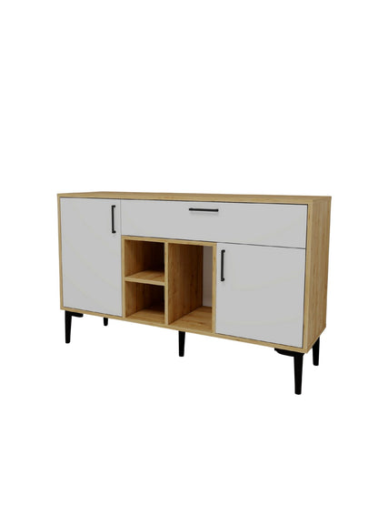 Μπουφές Sapphire Δρυς
Λευκό 135x40x83,6cm | 550ARN1354