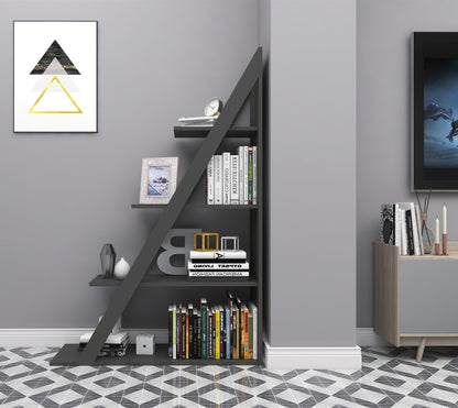 Βιβλιοθήκη 100 × 29,5 × 150 εκ. Ανθρακί GR550ARN1631