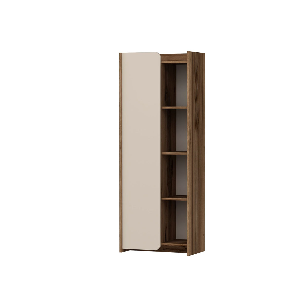 Βιβλιοθήκη 60 × 35 × 160 εκ. Καρυδί Μπεζ GR550ARN1693