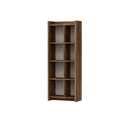 Βιβλιοθήκη 60 × 35 × 160 εκ. Καρυδί Μπεζ GR550ARN1693