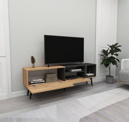 Έπιπλο Τηλεόρασης TV Βάση Σύνθεση Atlantic Pine Ανθρακί | 550ARN2962