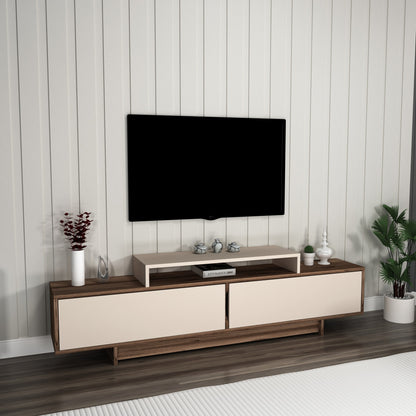 Έπιπλο Τηλεόρασης TV Βάση Σύνθεση Light Καρυδί Beige | 550ARN3466