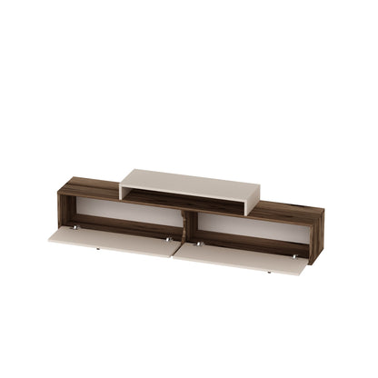 Έπιπλο Τηλεόρασης TV Βάση Σύνθεση Light Καρυδί Beige | 550ARN3466