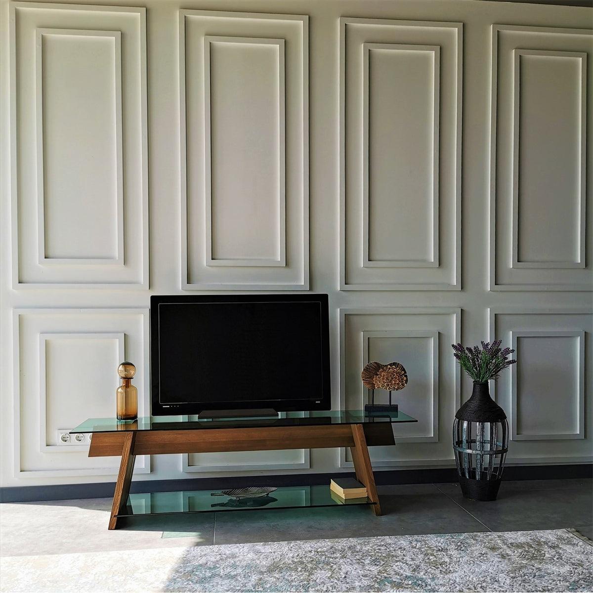 Έπιπλο Τηλεόρασης TV Βάση Σύνθεση Καρυδί Green | 552NOS1502