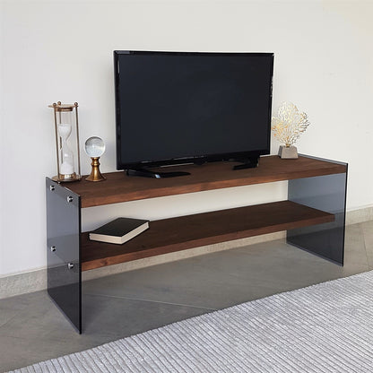 Έπιπλο Τηλεόρασης TV Βάση Σύνθεση Καρυδί | 552NOS1503