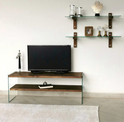 Έπιπλο Τηλεόρασης TV Βάση Σύνθεση Καρυδί | 552NOS1508