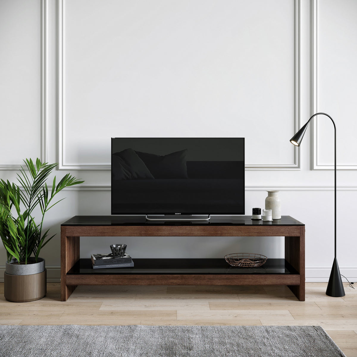 Έπιπλο Τηλεόρασης TV Βάση Σύνθεση Καρυδί | 552NOS1510