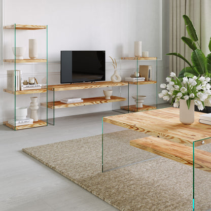 Έπιπλο Τηλεόρασης TV Βάση Σύνθεση Δρυς | 552NOS1519