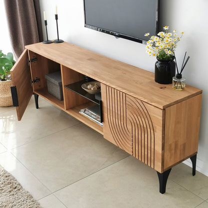 Έπιπλο Τηλεόρασης TV Βάση Σύνθεση Δρυς | 552NOS1525