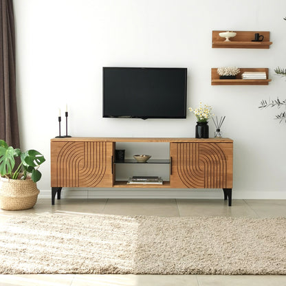 Έπιπλο Τηλεόρασης TV Βάση Σύνθεση Δρυς | 552NOS1525