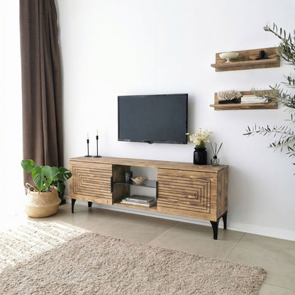 Έπιπλο Τηλεόρασης TV Βάση Σύνθεση Δρυς | 552NOS1526