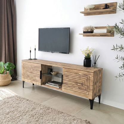 Έπιπλο Τηλεόρασης TV Βάση Σύνθεση Δρυς | 552NOS1526