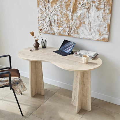 Γραφείο Υπολογιστή και Μελέτης 120x75x60 εκ. Travertine | 552NOS1706