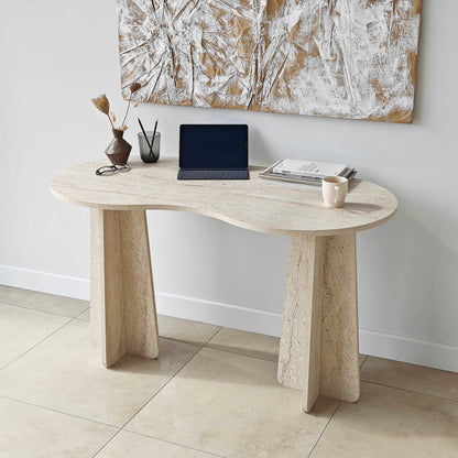 Γραφείο Υπολογιστή και Μελέτης 120x75x60 εκ. Travertine | 552NOS1706