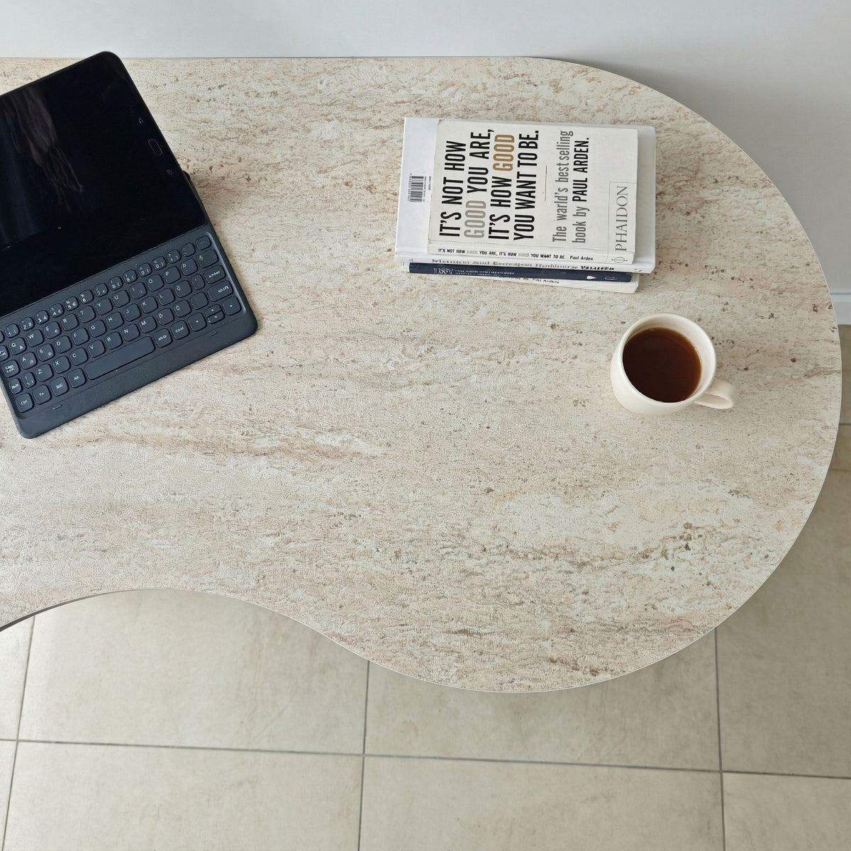 Γραφείο Υπολογιστή και Μελέτης 120x75x60 εκ. Travertine Καρυδί | 552NOS1711