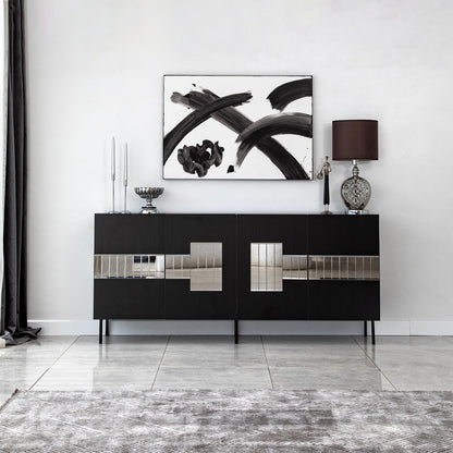 Μπουφές Μαύρο
Fume 180x40x80cm | 552NOS1801