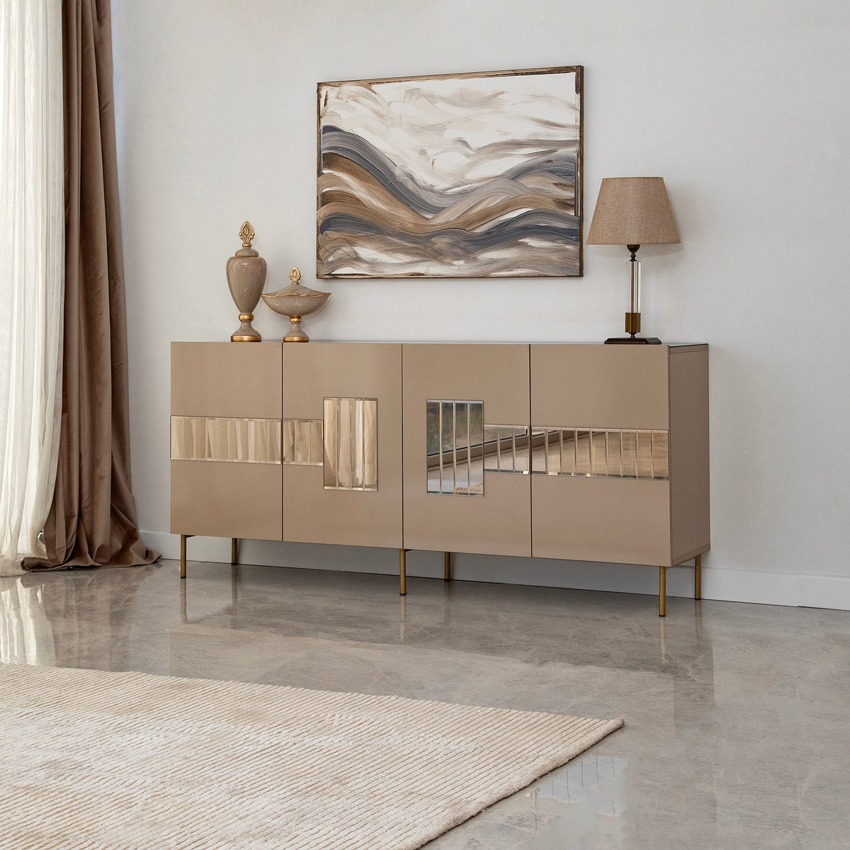 Μπουφές Bronze
Χρυσό 180x40x80cm | 552NOS1802