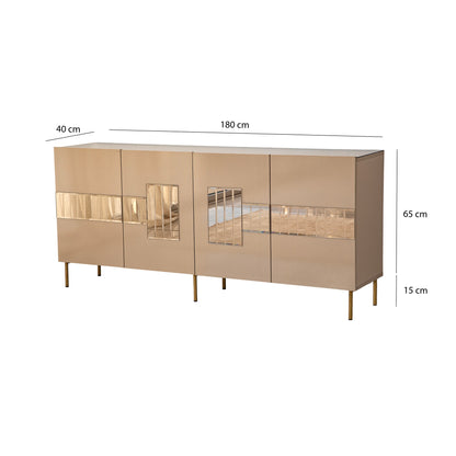 Μπουφές Bronze
Χρυσό 180x40x80cm | 552NOS1802