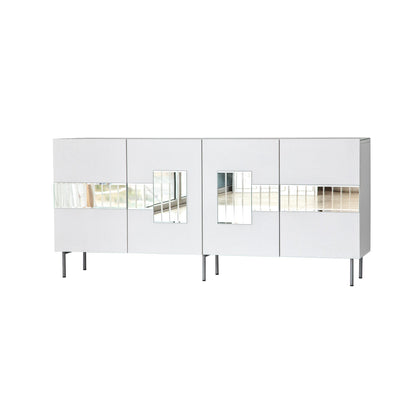 Μπουφές Λευκό
Ασημί 180x40x80cm | 552NOS1803