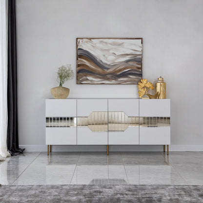 Μπουφές Λευκό
Χρυσό 180x40x80cm | 552NOS1804