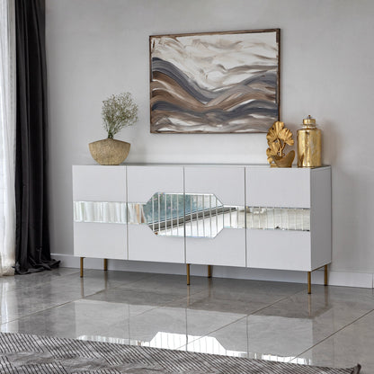 Μπουφές Λευκό
Χρυσό 180x40x80cm | 552NOS1804