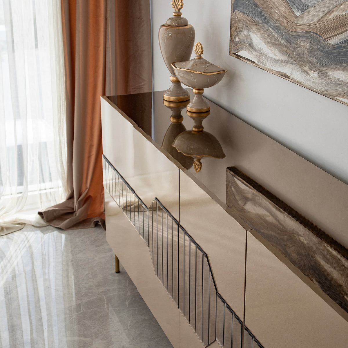 Μπουφές Bronze
Χρυσό 180x40x80cm | 552NOS1805