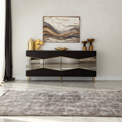 Μπουφές Μαύρο
Fume 180x40x80cm | 552NOS1807