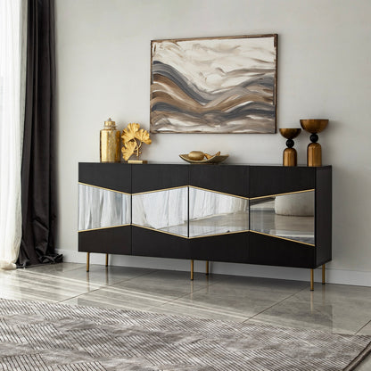 Μπουφές Μαύρο
Fume 180x40x80cm | 552NOS1807