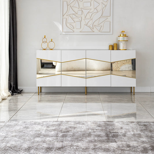 Μπουφές Λευκό
Χρυσό 180x40x80cm | 552NOS1809