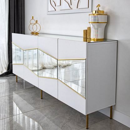 Μπουφές Λευκό
Χρυσό 180x40x80cm | 552NOS1809
