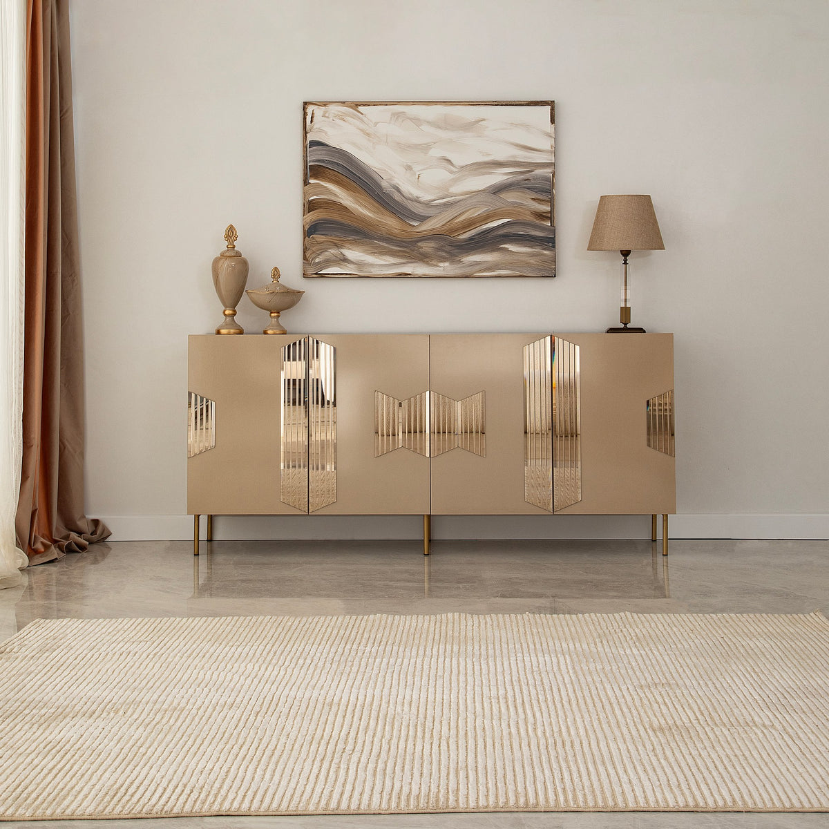 Μπουφές Bronze
Χρυσό 180x40x80cm | 552NOS1811