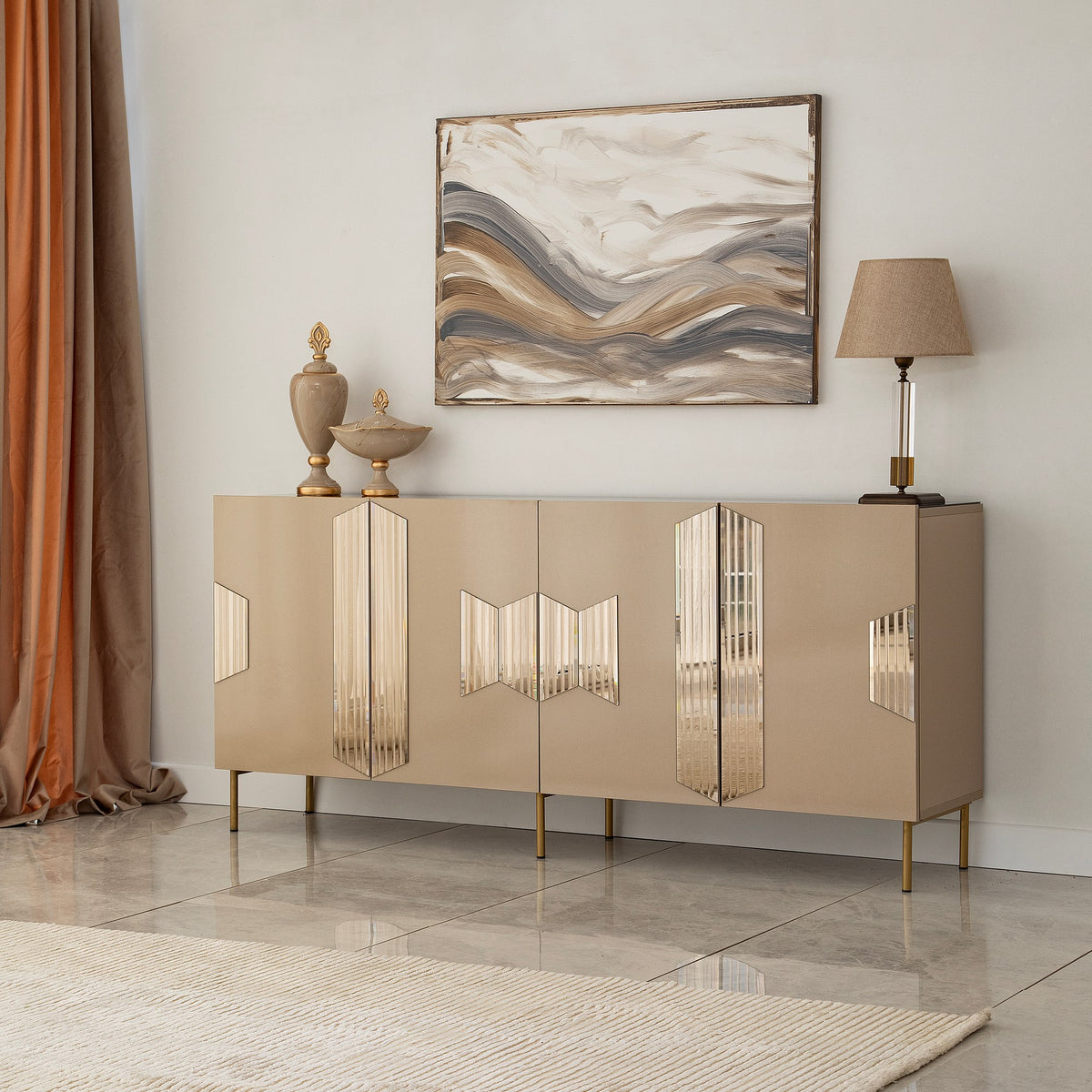 Μπουφές Bronze
Χρυσό 180x40x80cm | 552NOS1811