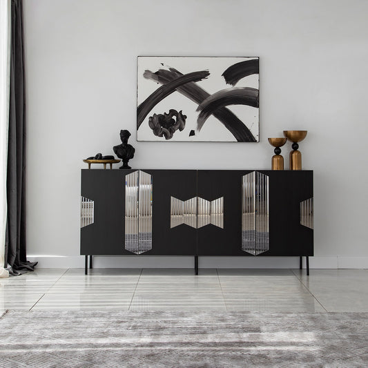 Μπουφές Μαύρο
Fume 180x40x80cm | 552NOS1812